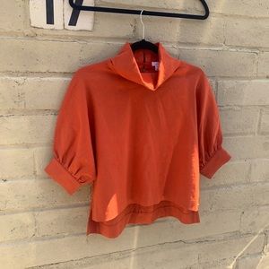 Cuyana | Linen Dolman Sleeve Top | Size XS